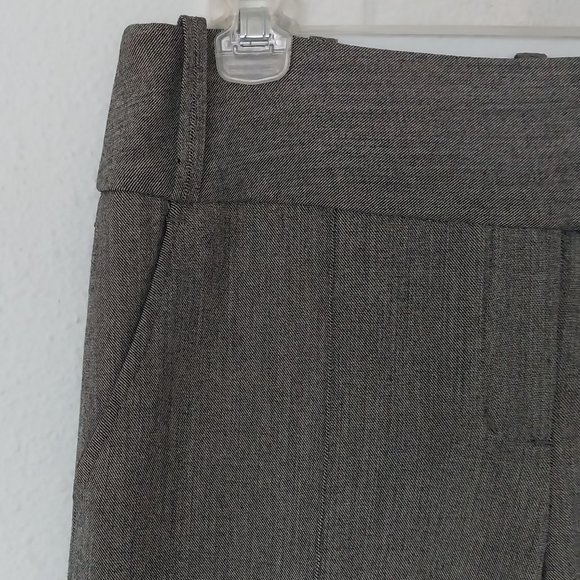 Kenar Grey Side Button Waist Wide Leg Pants - Picture 5 of 8